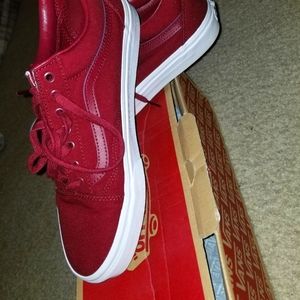 Vans Burgundy Size 10